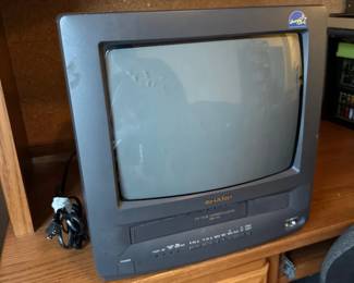 Sharp VCR TV