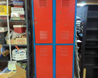 Red and Blue Locker