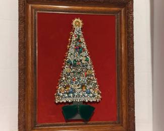 Jeweled Christmas Tree Decor