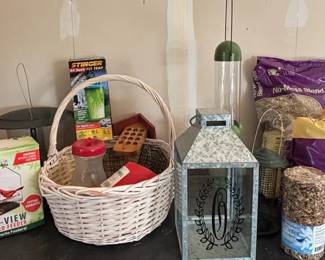 Bird Feeders and Bird Seed