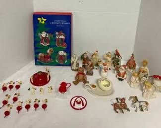 Vintage Christmas Ornaments and Decor