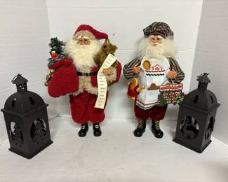Karen Didion Originals Santas Lanterns