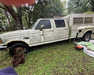 1987 DUALLY FORD LOST TITLE