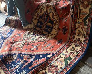 9X12 HAND TIED RUG