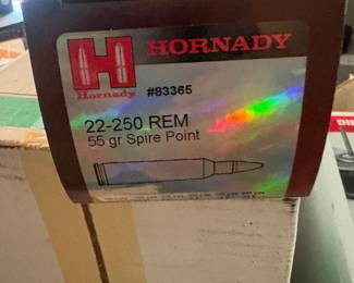 40 BOXES HORNADY AMMO