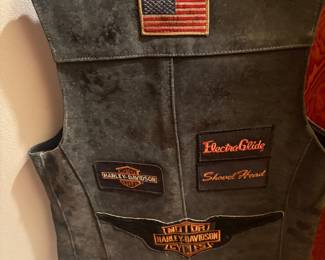 LEATHER HARLEY VEST