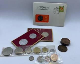 World Coin Collection – Japan, Vatican, Ireland, T &T, Iceland