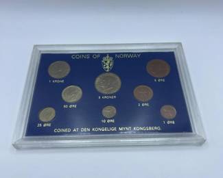 1972 Norway Coin Set Uncirculated