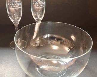 Clear Crystal Bowl – Sui‑Schott / Schott Zwiesel Maker’s Mark
