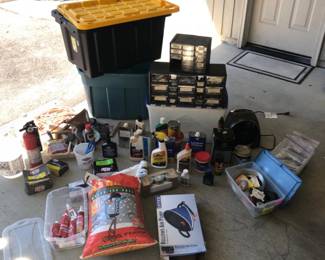 Assorted Home Improvement Supplies Lot