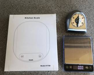 Vitafit VT708 Kitchen Scale Set with Timer