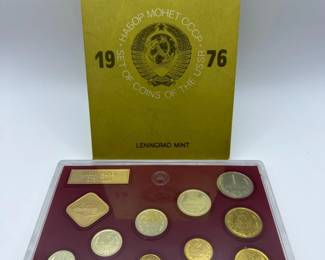 1976 USSR Leningrad Mint Coin Set