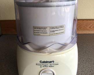 Cuisinart ICE-20 Frozen Yogurt Ice Cream & Sorbet Maker