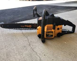 Poulan 220 PRO 38cc Chainsaw 15in Bar with Case