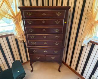 HIGH BOY CHEST OF DRAWERS