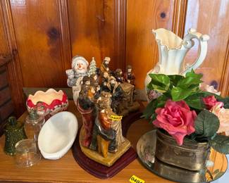 PITCHER, DECOR, CANDLE HOLDER, ETC