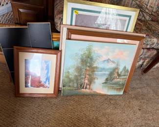 VARIOUS FRAMED PRINTS