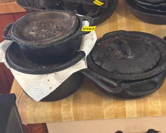 LODGE CAST IRON POTS