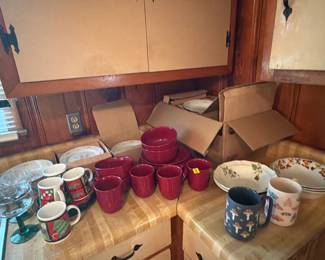 LARGE LOT OF DISHES