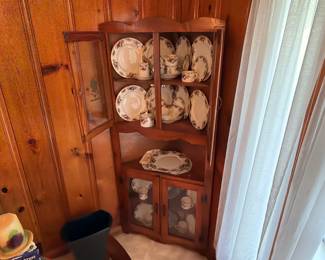 CORNER DISPLAY CABINET