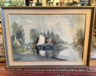 Jan Rolands oil painting