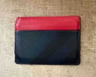 Burberry card case