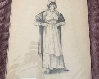 Dorothy Jeakins sketch