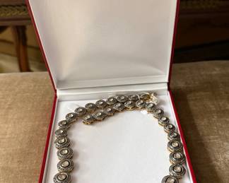Sterling and diamond