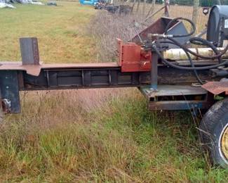 Shop Built Log Spiltter