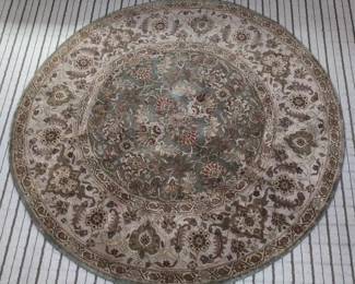 Sage PowerLoomed Round Area Rug