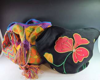 Wayuu Mochilla Bag Embroidered Hobo Bag