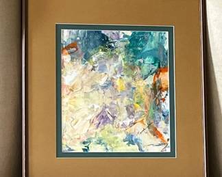 Abstract Oil By Trish Weeks