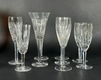 Waterford Crystal Champagne Flutes