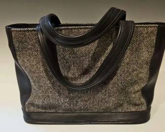 Coach Bleecker Herringbone Tote