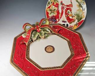 Fitz And Floyd Platter And Plate