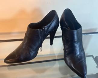 Black Prada Ankle Boots