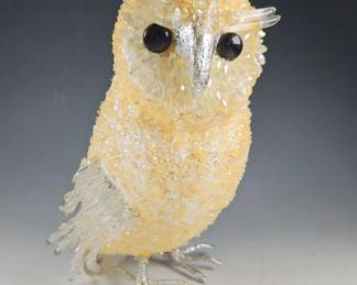Beaded Snow Owl