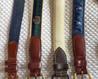 Collection of Vintage and Stylish Belts