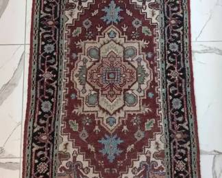 Hand Knotted 3x5 Serapi Wool Rug
