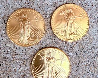 American Gold Eagle $50 one-ounce gold coins