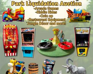 Party Jungle Auction Flyer