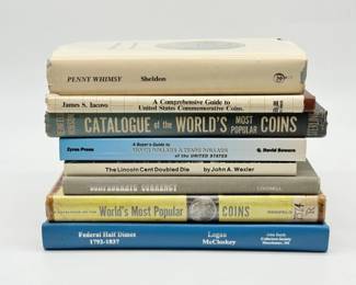 16 VintageNumismaticReferenceBooks