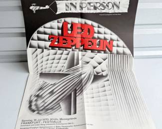 55 LedZeppelinFrankfurtFesthalle1970Poster