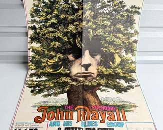 206 JohnMayallandHisBluesGroup1970ConcertPoster