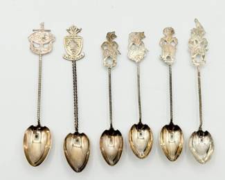 49 VintageMalaysianSouvenirSpoons