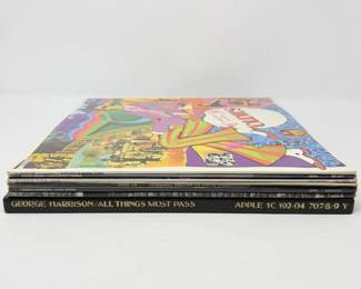 29 VintageBeatlesSoloArtistVinylLPs