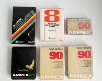 56 VintageAmpexHitachiTapeCartridges