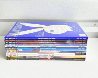144 1987PlayboyMagazineCompleteSet