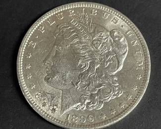 1896 Morgan Silver Dollar