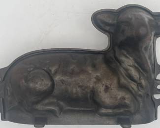 Cast Iron Lamb Mold